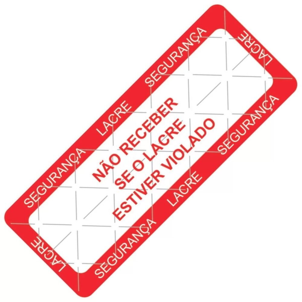 Adesivo Papel Lacre de Segurança 3X5 cm - Imagem 3